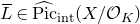 upper L overbar element of ModifyingAbove normal upper P normal i normal c With caret Subscript normal i normal n normal t Baseline left parenthesis upper X divided by script upper O Subscript upper K Baseline right parenthesis