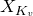 upper X Subscript upper K Sub Subscript v