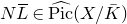 upper N upper L overbar element of ModifyingAbove normal upper P normal i normal c With caret left parenthesis upper X divided by upper K overbar right parenthesis