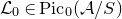 script upper L 0 element of normal upper P normal i normal c Subscript 0 Baseline left parenthesis script upper A divided by upper S right parenthesis