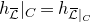 h Subscript script upper L overbar Baseline vertical bar Subscript upper C Baseline equals h Subscript script upper L overbar vertical bar Sub Subscript upper C Subscript Baseline
