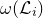 omega left parenthesis script upper L Subscript i Baseline right parenthesis