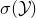 sigma left parenthesis script upper Y right parenthesis