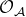 script upper O Subscript script upper A