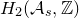 upper H 2 left parenthesis script upper A Subscript s Baseline comma double struck upper Z right parenthesis