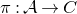 pi colon script upper A right arrow upper C