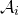script upper A Subscript i