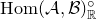 normal upper H normal o normal m left parenthesis script upper A comma script upper B right parenthesis Subscript double struck upper R Superscript ring