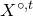 upper X Superscript ring comma t