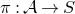 pi colon script upper A right arrow upper S