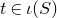 t element of iota left parenthesis upper S right parenthesis