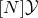 left bracket upper N right bracket script upper Y