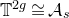 double struck upper T Superscript 2 g Baseline approximately equals script upper A Subscript s