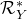 script upper R Subscript upper Y Superscript asterisk