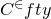 upper C Superscript element of Baseline f t y