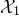 script upper X 1
