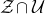 script upper Z intersection script upper U