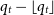 q Subscript t Baseline minus left floor q Subscript t Baseline right floor