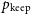 p Subscript normal k normal e normal e normal p
