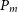 upper P Subscript m