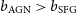 b Subscript normal upper A normal upper G normal upper N Baseline greater than b Subscript normal upper S normal upper F normal upper G