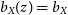 b Subscript upper X Baseline left parenthesis z right parenthesis equals b Subscript upper X