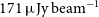 171 mu normal upper J normal y normal b normal e normal a normal m Superscript negative 1