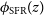 phi Subscript normal upper S normal upper F normal upper R Baseline left parenthesis z right parenthesis