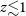 z less than or equivalent to 1