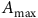 upper A Subscript normal m normal a normal x