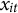 x Subscript i t