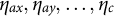 eta Subscript a x Baseline comma eta Subscript a y Baseline comma ellipsis comma eta Subscript c Baseline