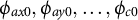 phi Subscript a x Baseline 0 Baseline comma phi Subscript a y Baseline 0 Baseline comma ellipsis comma phi Subscript c Baseline 0 Baseline