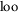 Subscript loo