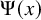 normal upper Psi left parenthesis x right parenthesis