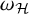 omega Subscript script upper H