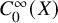upper C 0 Superscript infinity Baseline left parenthesis upper X right parenthesis