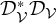 script upper D Subscript script upper V Superscript asterisk Baseline script upper D Subscript script upper V