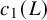 c 1 left parenthesis upper L right parenthesis