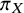 pi Subscript upper X