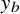 y Subscript b