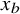 x Subscript b