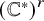 left parenthesis double struck upper C Superscript asterisk Baseline right parenthesis Superscript r