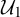 script upper U 1