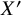 upper X prime
