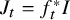 upper J Subscript t Baseline equals f Subscript t Superscript asterisk Baseline upper I