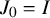 upper J 0 equals upper I