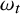 omega Subscript t
