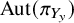 upper A u t left parenthesis pi Subscript upper Y Sub Subscript y Subscript Baseline right parenthesis