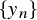 StartSet y Subscript n Baseline EndSet